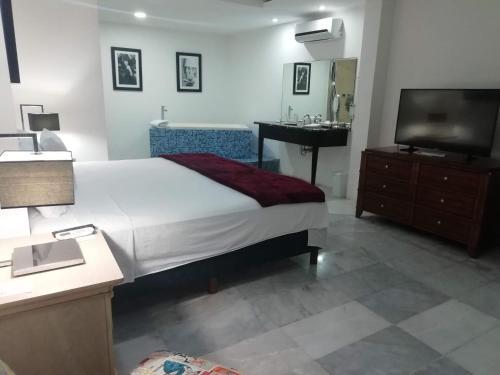 Foto de una habitación de Spazio Boutique Hotel