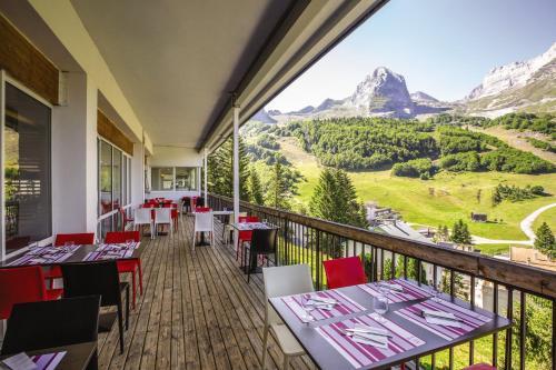 Foto de restauración de Camping Belambra Clubs Gourette - Lou Sarri