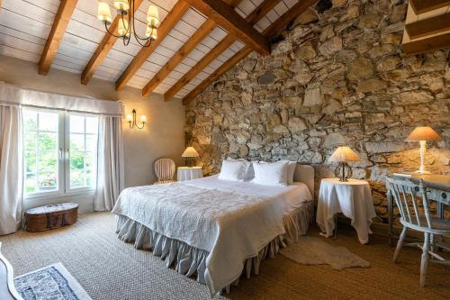 Foto de una habitación de Hotel Domaine de Bassilour