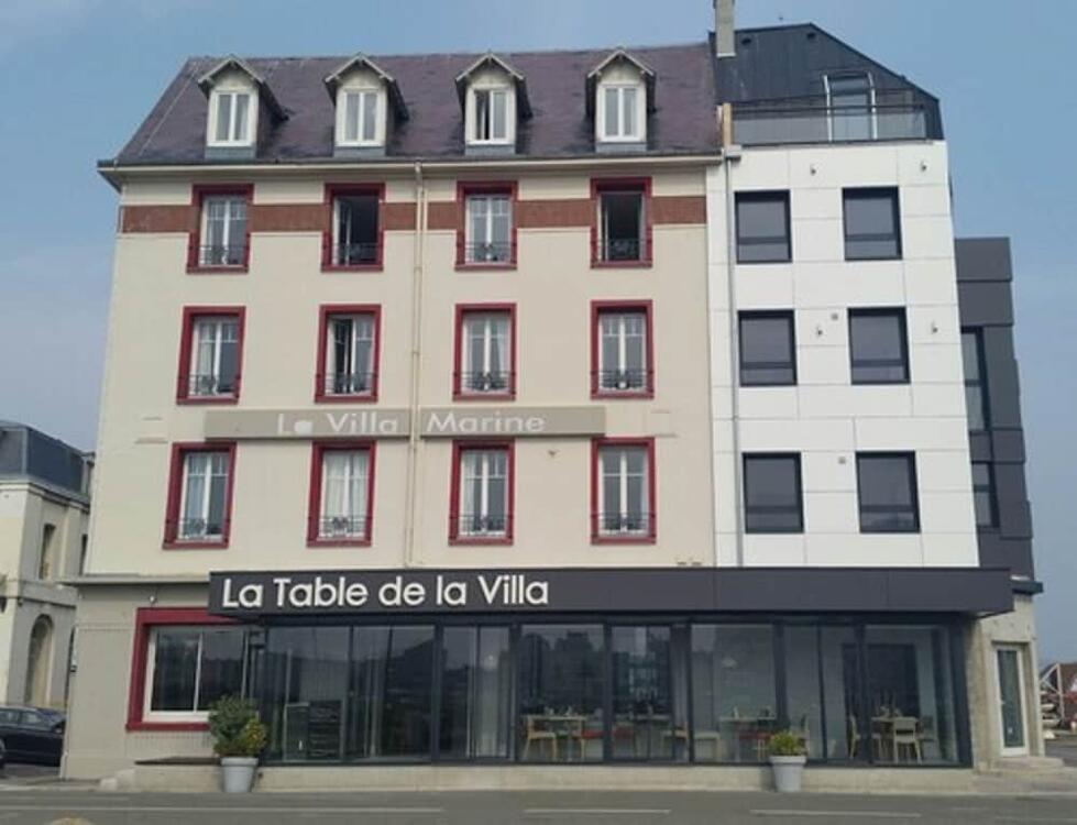 Foto del exterior de Hotel The Originals Le Tréport La Villa Marine