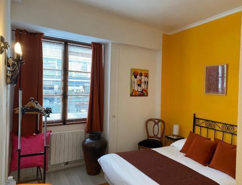 Foto de una habitación de Hôtel L&amp;#039;albatros