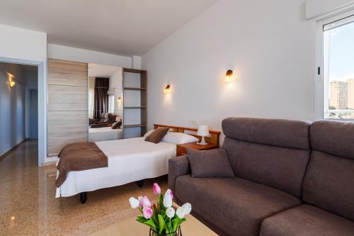 Foto de una habitación de Apartamentos Mirador