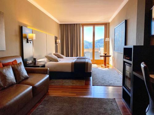 Foto de una habitación de Hotel Armiñe