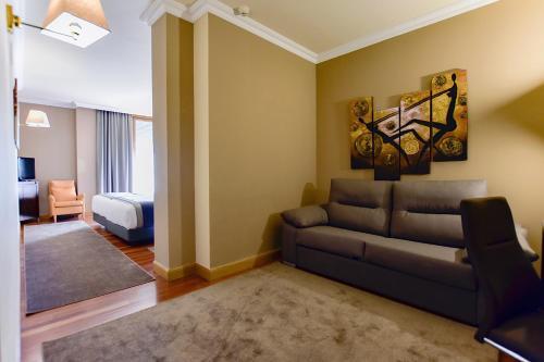 Foto de una habitación de Hotel Armiñe