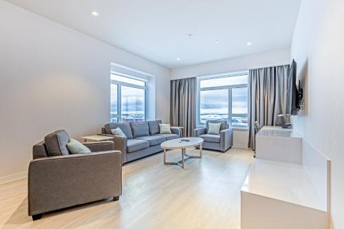 Foto de una habitación de Aqsarniit Hotel and Conference Centre