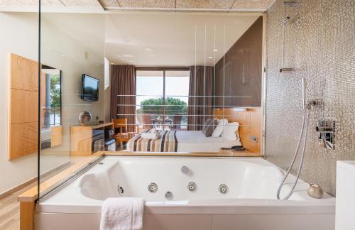 Foto de una habitación de Hotel Restaurant Sant Pol