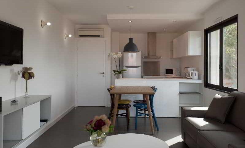 Foto de una habitación de Résidence Hôtelière Alcyon