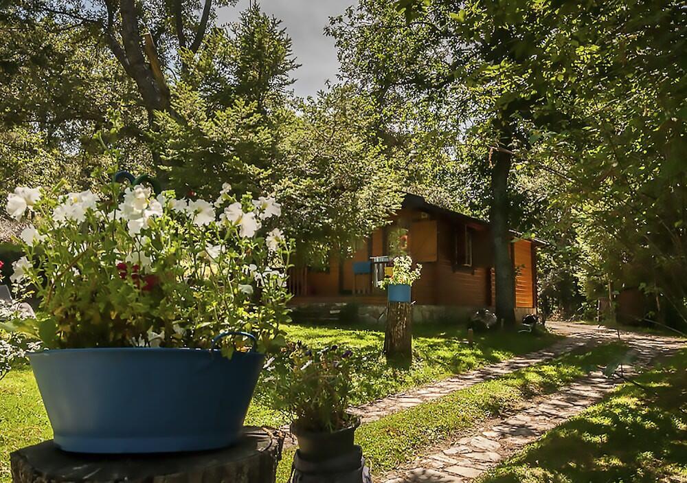 Foto de una habitación de Cabañas de Madera Sanabria