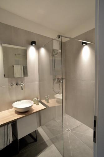 Foto del baño de Grey House Apartments Grossbeeren