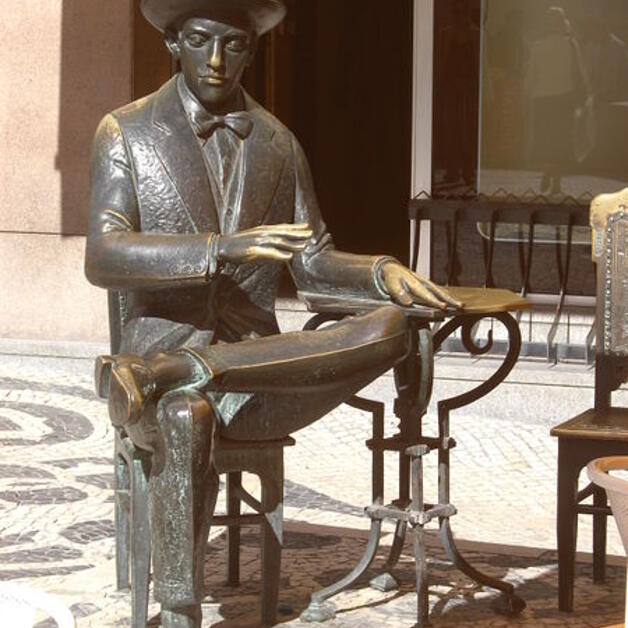 Foto de El café de Fernando Pessoa en Lisboa