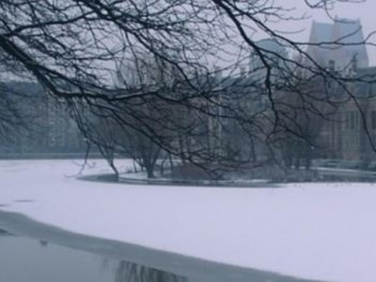 Fotografía de La Haya en invierno