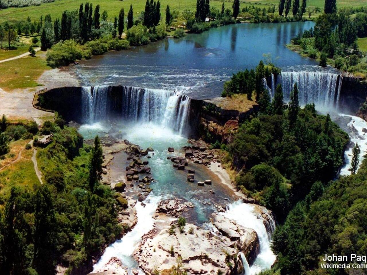 Fotografía de los angeles salto del laja